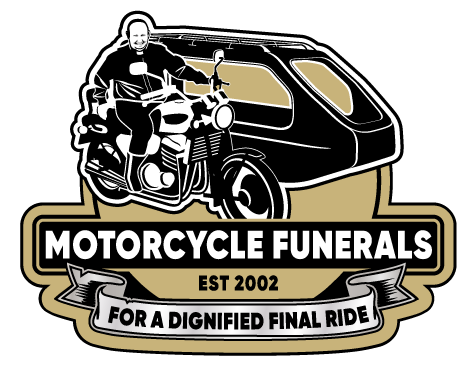 Harley Davidson Badge - Funeral Flowers Leeds